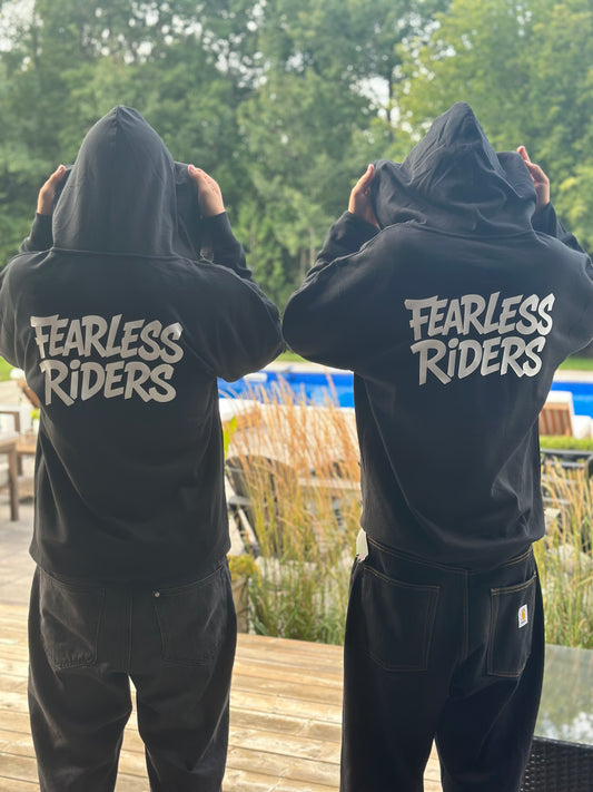 Fearless riders Zip up hoodie